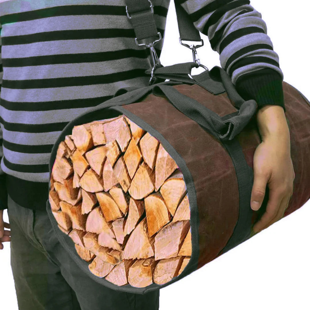 Firewood Carrier - A practical carrying case for your firewood!