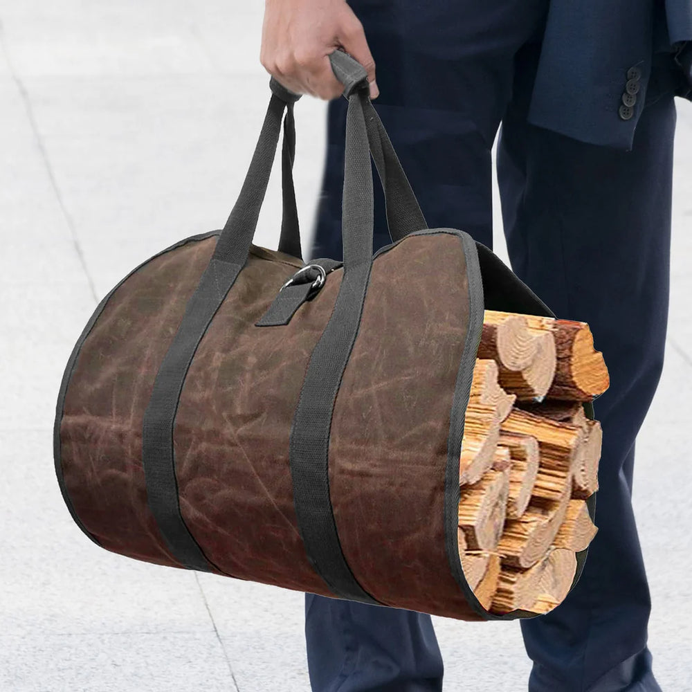 Firewood Carrier - A practical carrying case for your firewood!