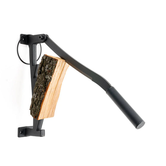 Wall-mounted Kindling Splitter